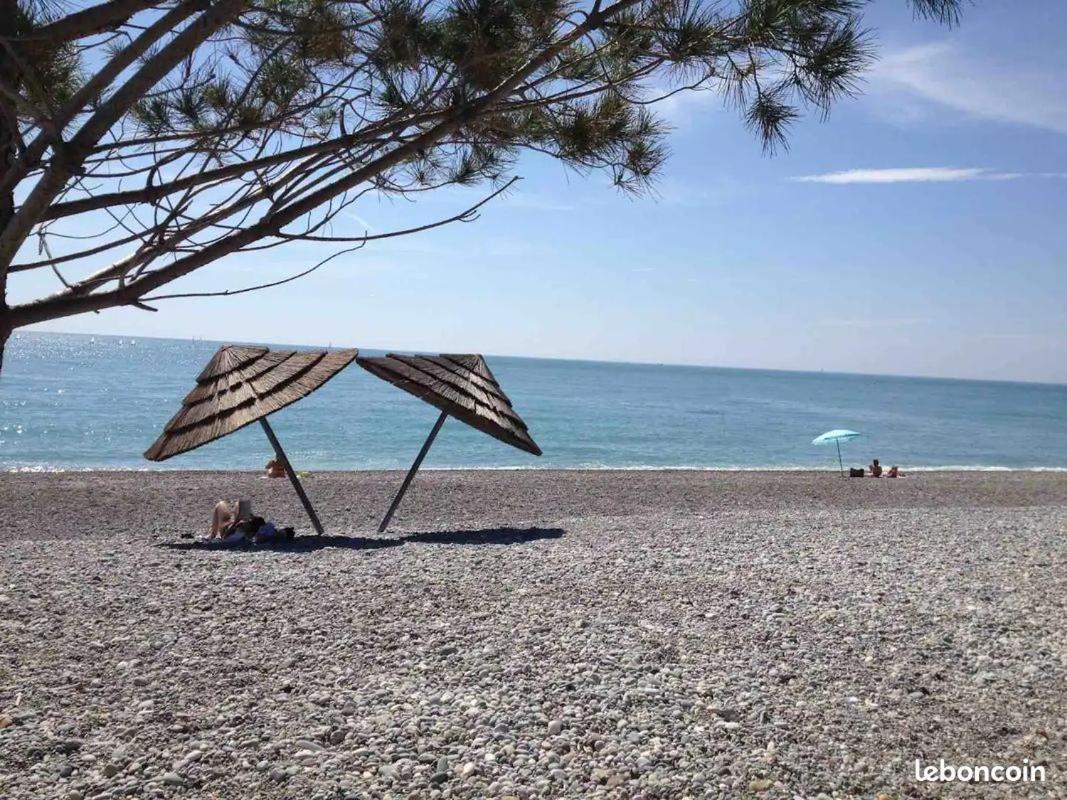 Studio Rez De Jardin Marina Baie Des Anges วิลล์เนิฟ-ลูเบ ภายนอก รูปภาพ
