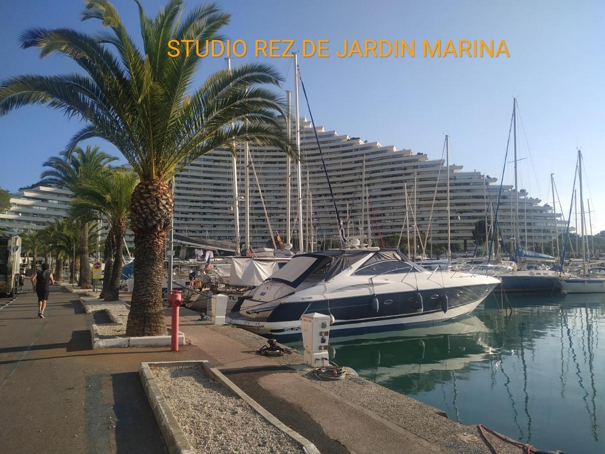 Studio Rez De Jardin Marina Baie Des Anges วิลล์เนิฟ-ลูเบ ภายนอก รูปภาพ